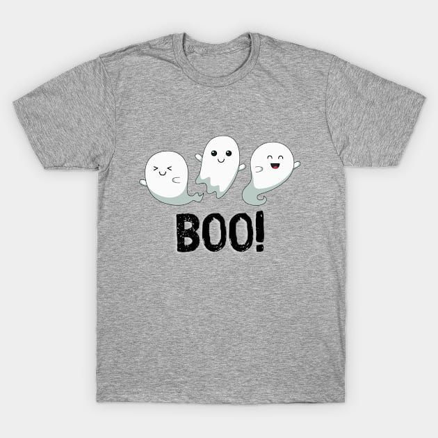 Boo! Ghosts! T-Shirt by bloomnc